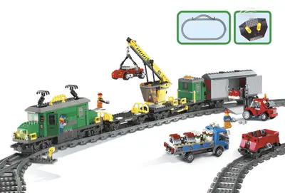 LEGO City 7898 Cargo Train Deluxe set, image 2