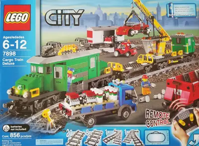 LEGO City 7898 Cargo Train Deluxe set