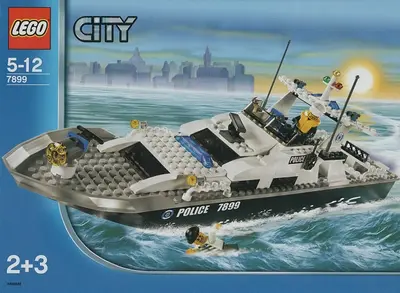 LEGO City 7899 Police Boat set