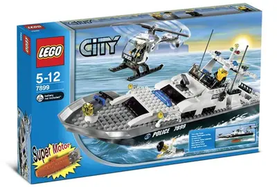 LEGO City 7899 Police Boat set, image 4