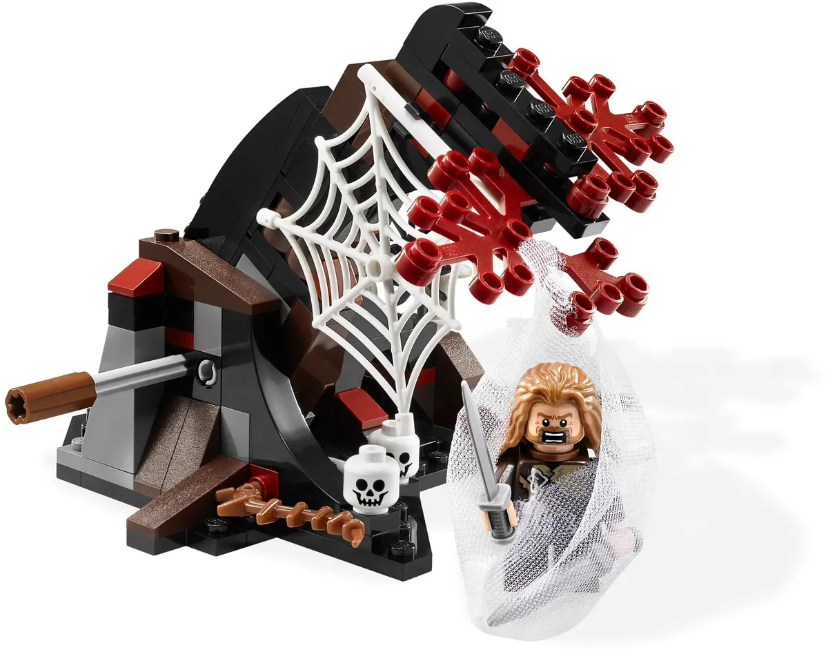 LEGO The Hobbit 79001 Escape from Mirkwood Spiders set, image 5