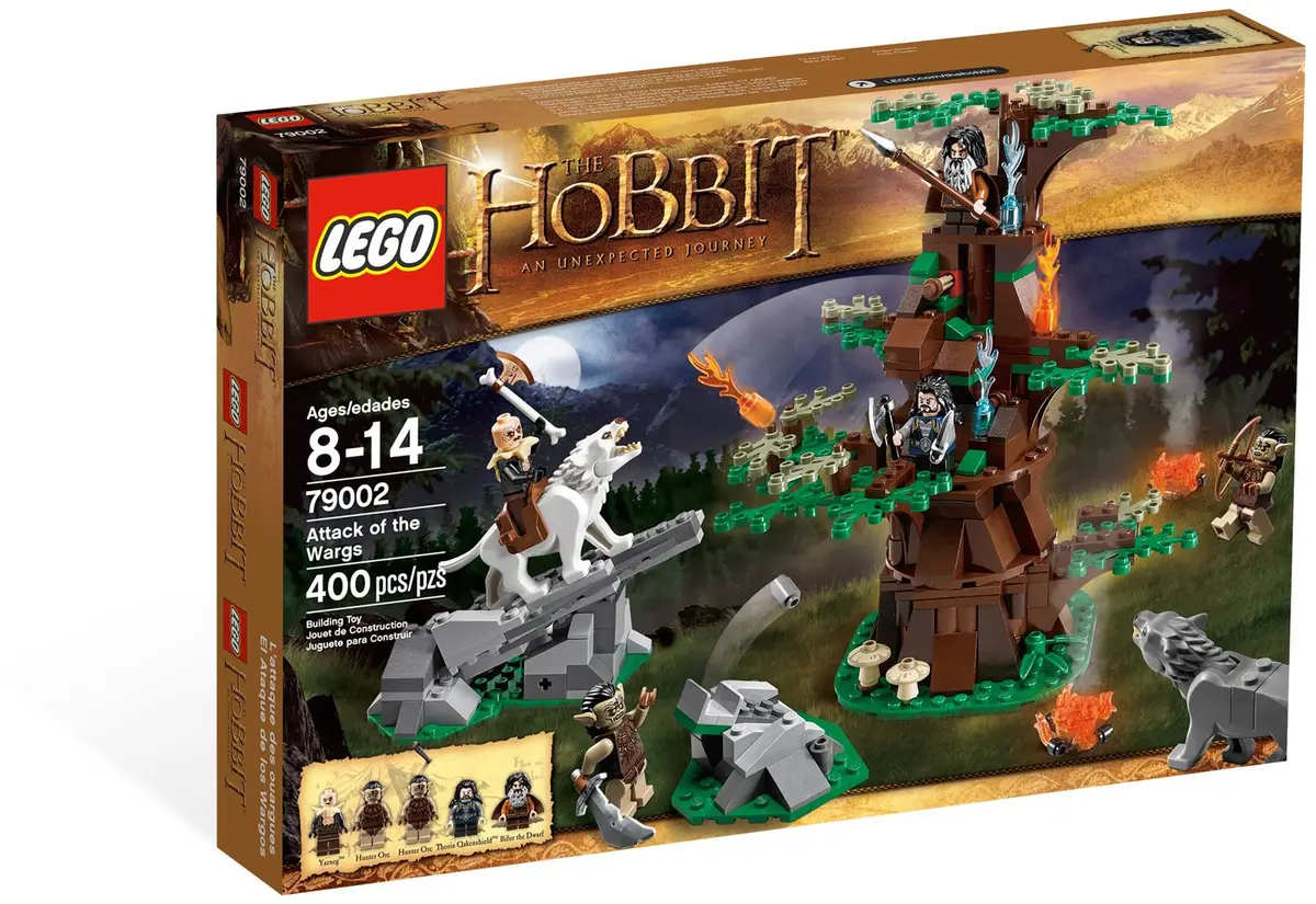 LEGO The Hobbit 79002 Attack of the Wargs set, image 2