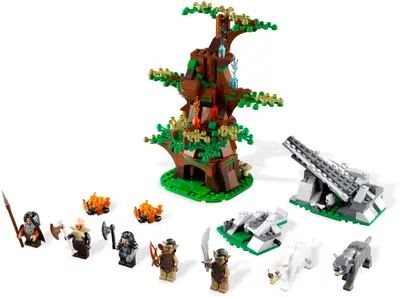 LEGO The Hobbit 79002 Attack of the Wargs set