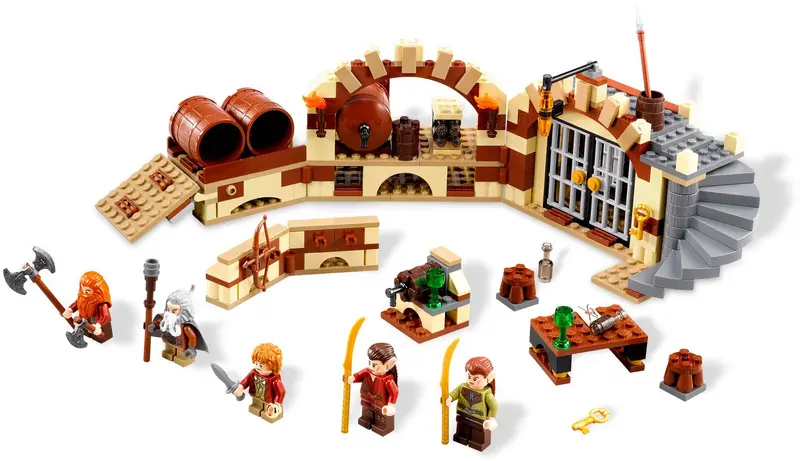 LEGO The Hobbit 79004 Barrel Escape set