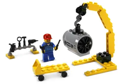 LEGO City 7901 Airplane Mechanic set, image 2