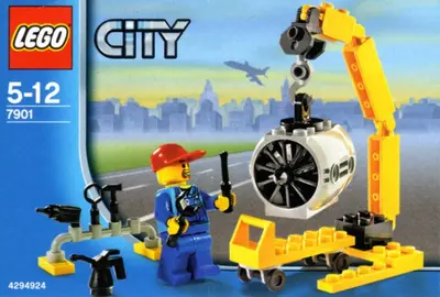 LEGO City 7901 Airplane Mechanic set
