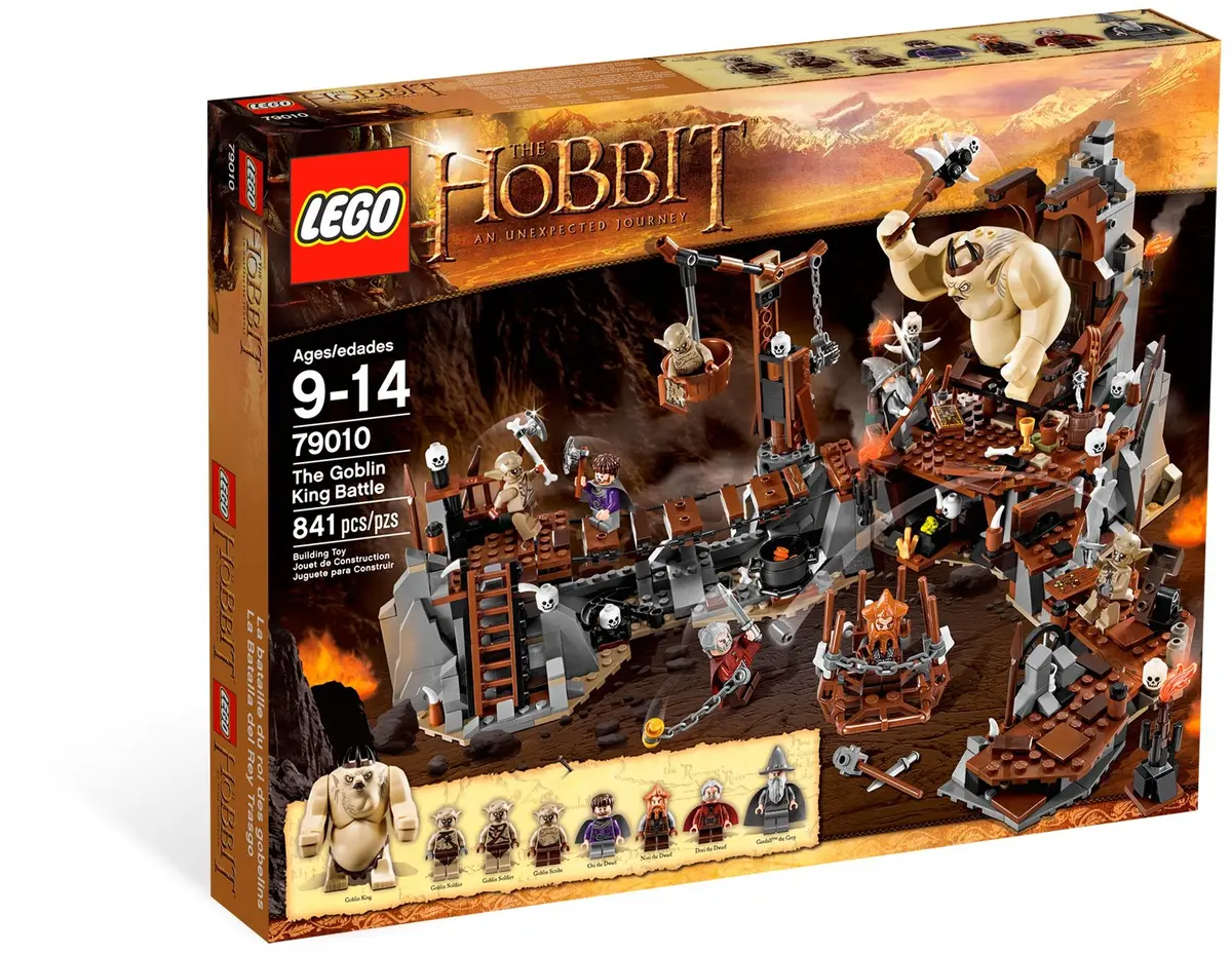 LEGO The Hobbit 79010 The Goblin King Battle set, image 2