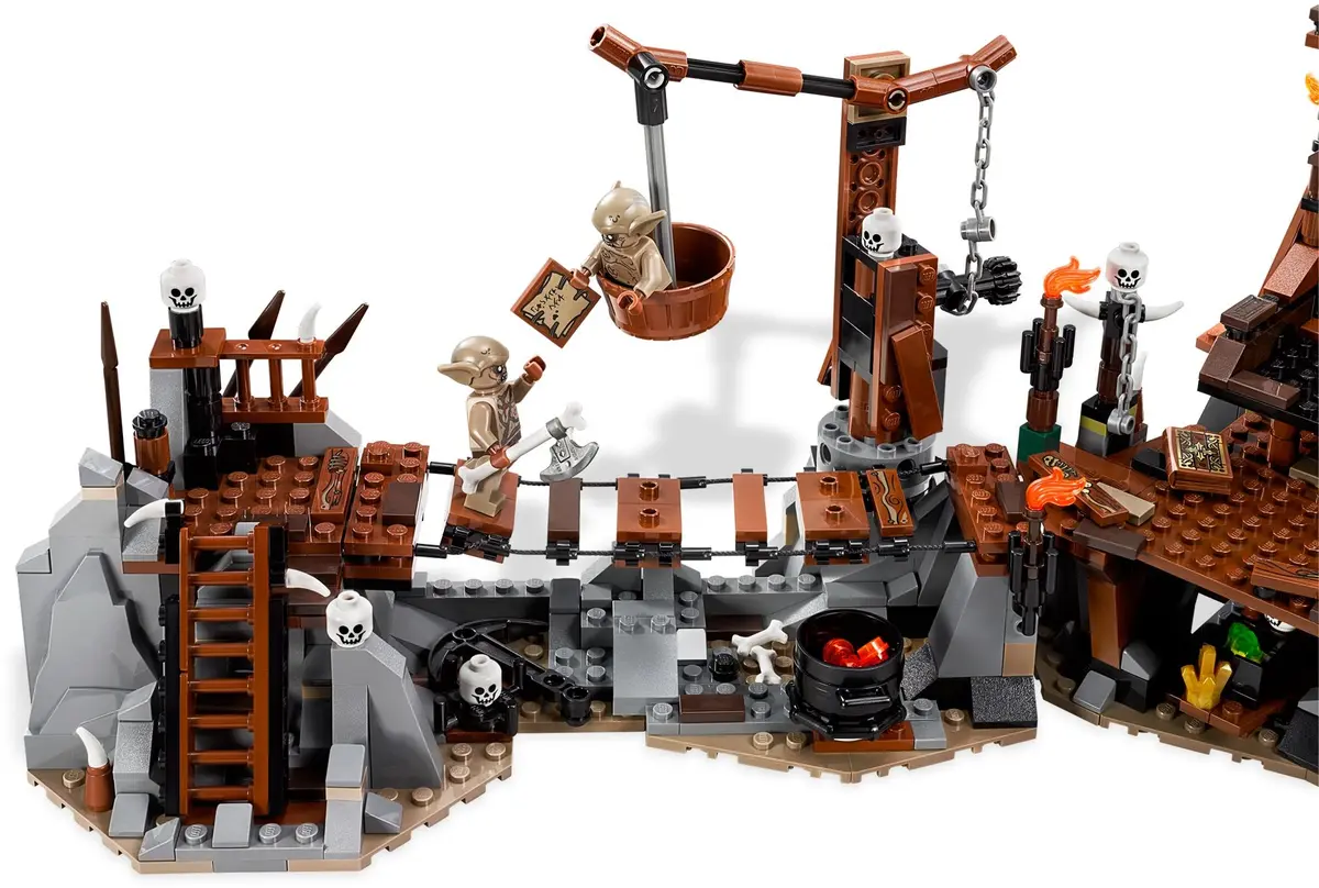 LEGO The Hobbit 79010 The Goblin King Battle set, image 5