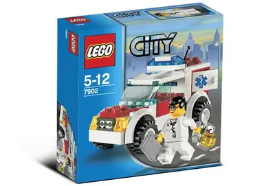 LEGO City 7902 Doctor's Car set, image 3