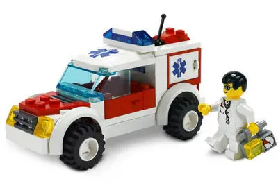 LEGO City 7902 Doctor's Car set, image 2