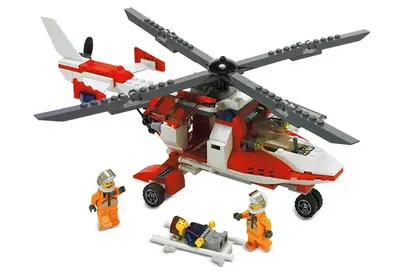 LEGO City 7903 Rescue Helicopter set, image 2