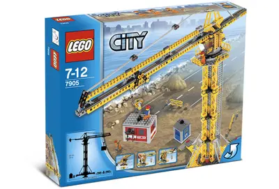 LEGO City 7905 Building Crane set, image 4