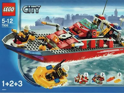LEGO City 7906 Fireboat set