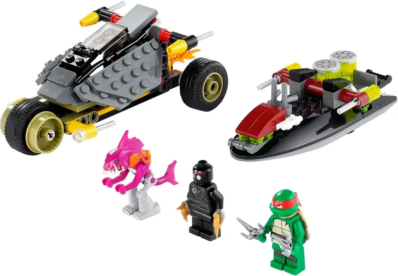 LEGO Teenage Mutant Ninja Turtles 79102 Stealth Shell in Pursuit set
