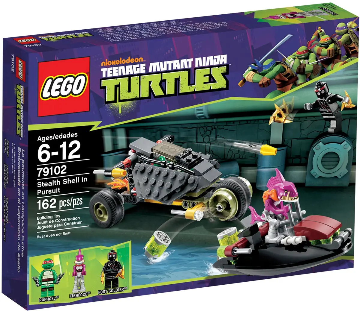 LEGO Teenage Mutant Ninja Turtles 79102 Stealth Shell in Pursuit set, image 2