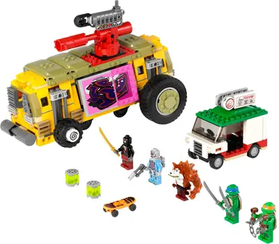 LEGO Teenage Mutant Ninja Turtles 79104 The Shellraiser Street Chase set