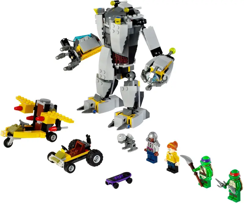 LEGO Teenage Mutant Ninja Turtles 79105 Baxter Robot Rampage set