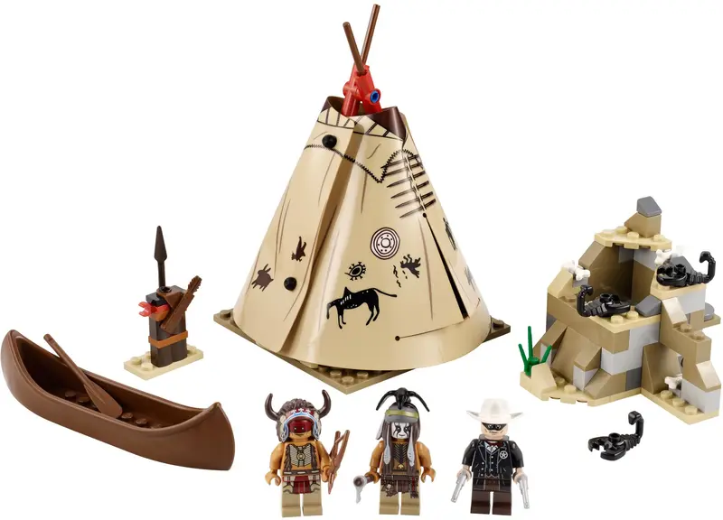 LEGO The Lone Ranger 79107 Comanche Camp set