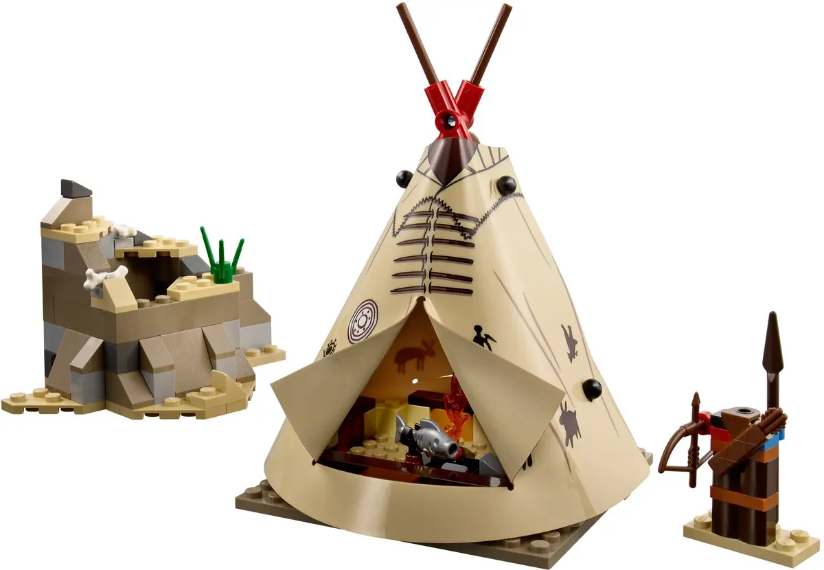 LEGO The Lone Ranger 79107 Comanche Camp set, image 3