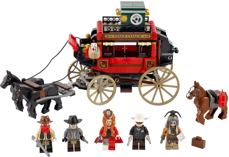 LEGO The Lone Ranger 79108 Stagecoach Escape set