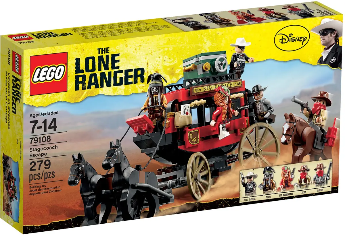 LEGO The Lone Ranger 79108 Stagecoach Escape set, image 2