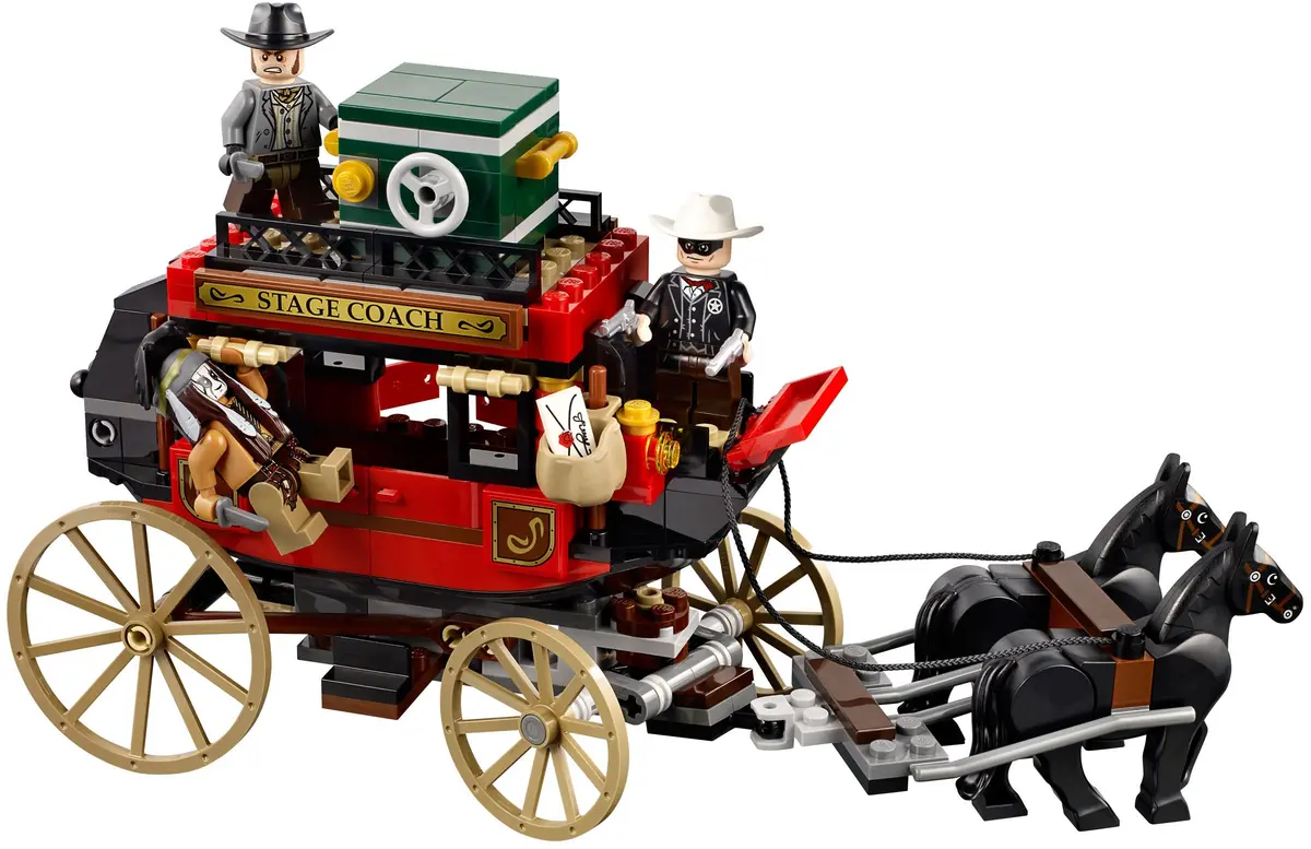 LEGO The Lone Ranger 79108 Stagecoach Escape set, image 3