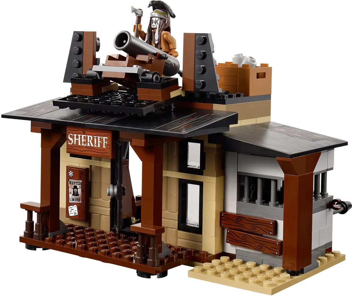 LEGO The Lone Ranger 79109 Colby City Showdown set, image 4
