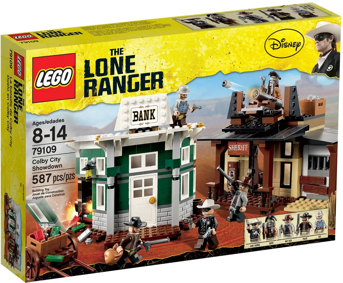 LEGO The Lone Ranger 79109 Colby City Showdown set, image 2