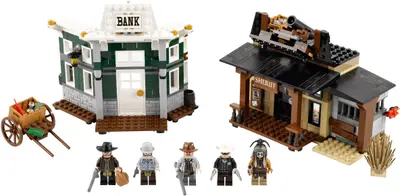 LEGO The Lone Ranger 79109 Colby City Showdown set