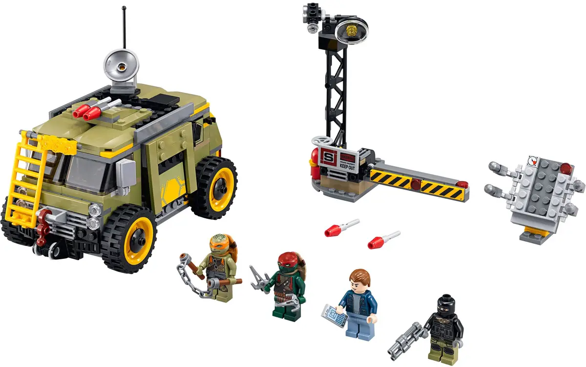 LEGO Teenage Mutant Ninja Turtles 79115 Turtle Van Takedown set