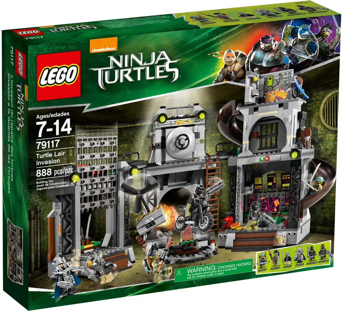 LEGO Teenage Mutant Ninja Turtles 79117 Turtle Lair Invasion set, image 2