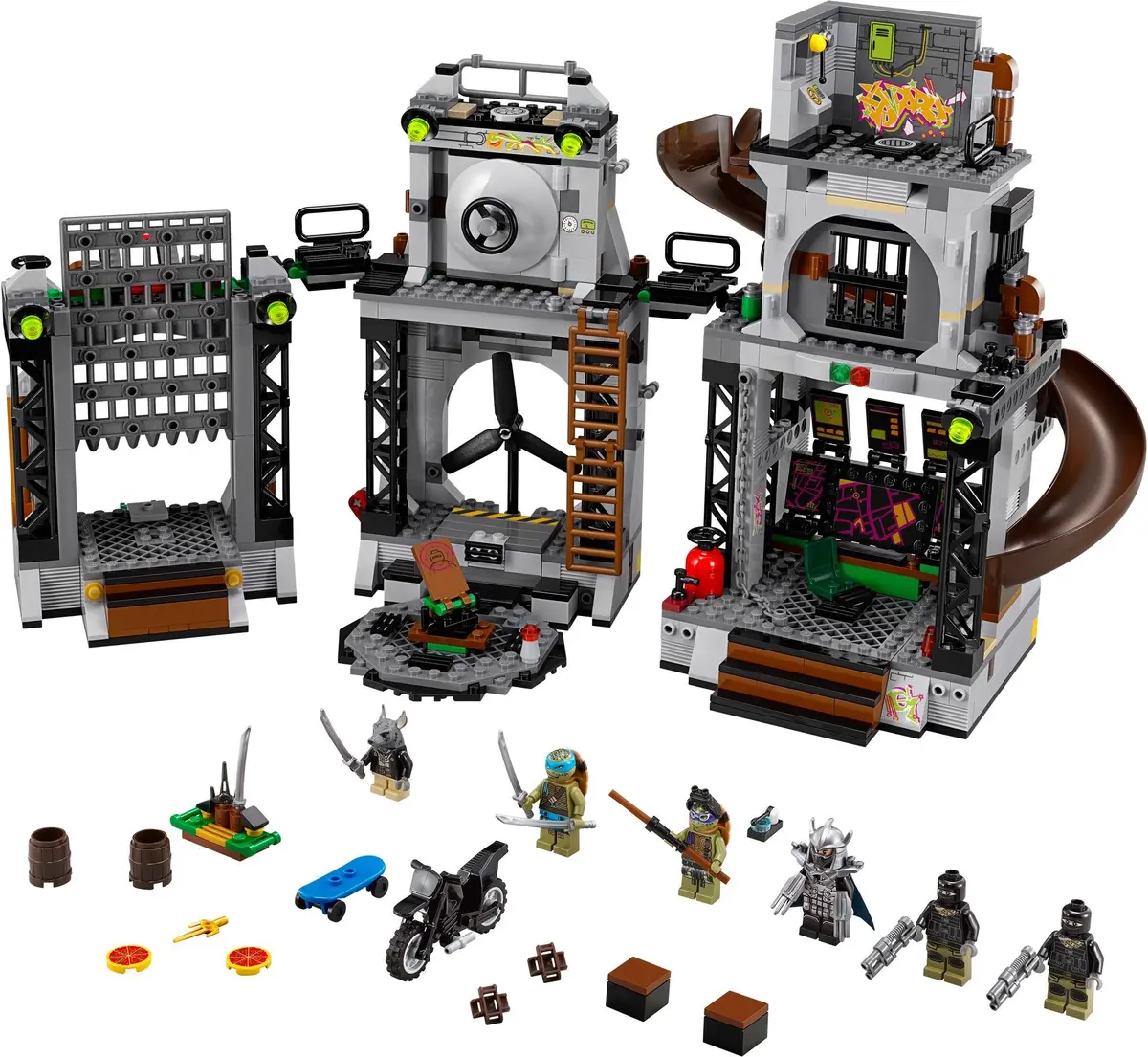 LEGO Teenage Mutant Ninja Turtles 79117 Turtle Lair Invasion set