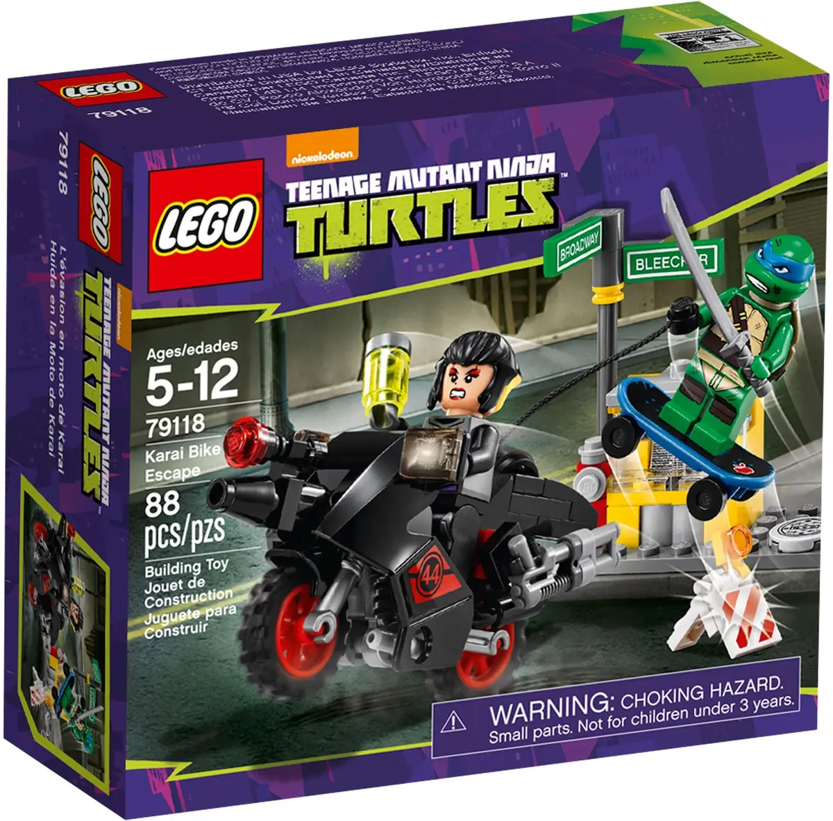 LEGO Teenage Mutant Ninja Turtles 79118 Karai Bike Escape set, image 2