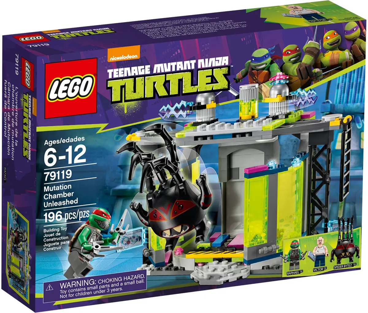 LEGO Teenage Mutant Ninja Turtles 79119 Mutation Chamber Unleashed set, image 2