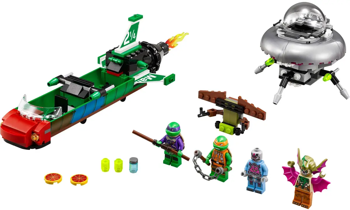 LEGO Teenage Mutant Ninja Turtles 79120 T-Rawket Sky Strike set