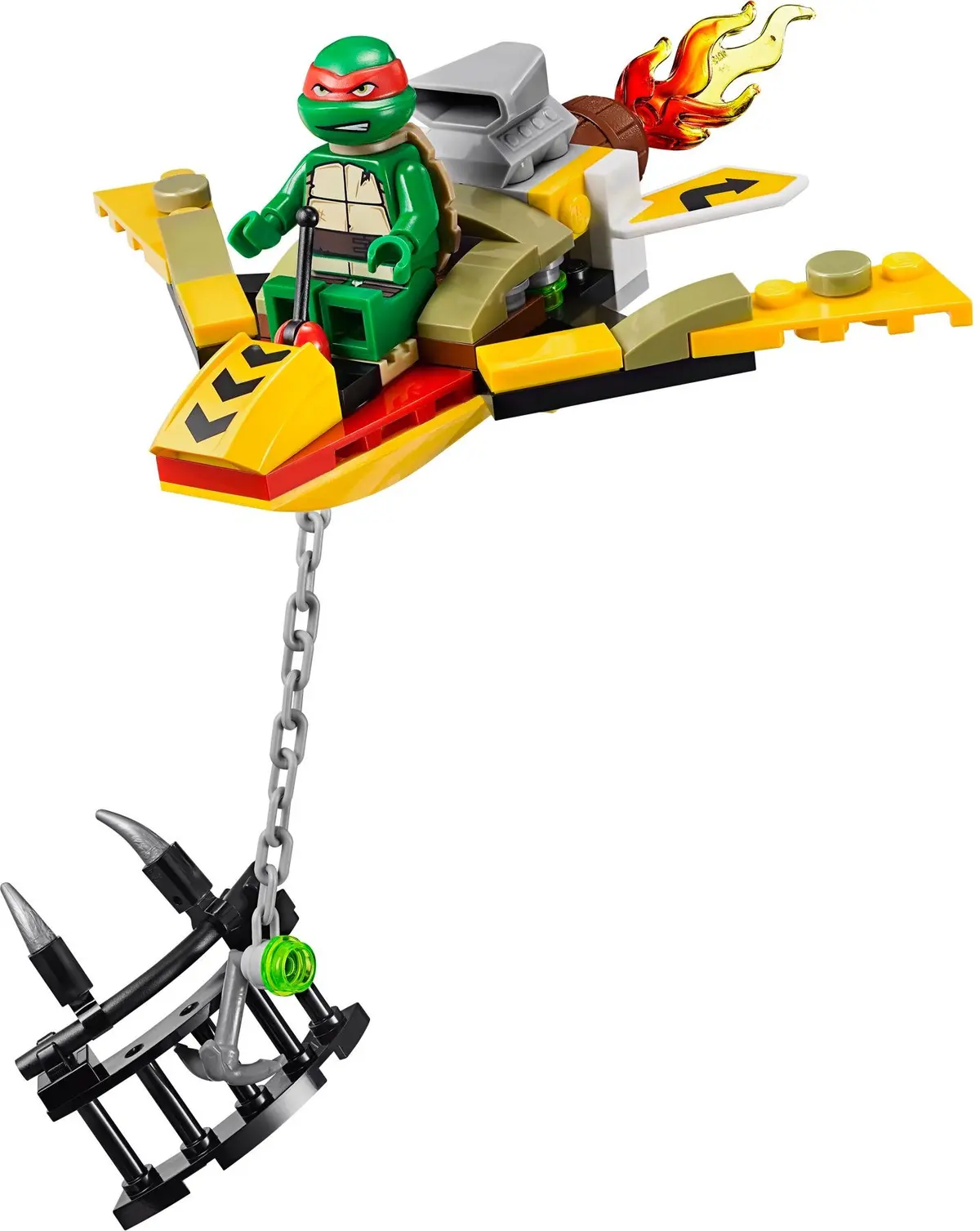 LEGO Teenage Mutant Ninja Turtles 79122 Shredder's Lair Rescue set, image 8