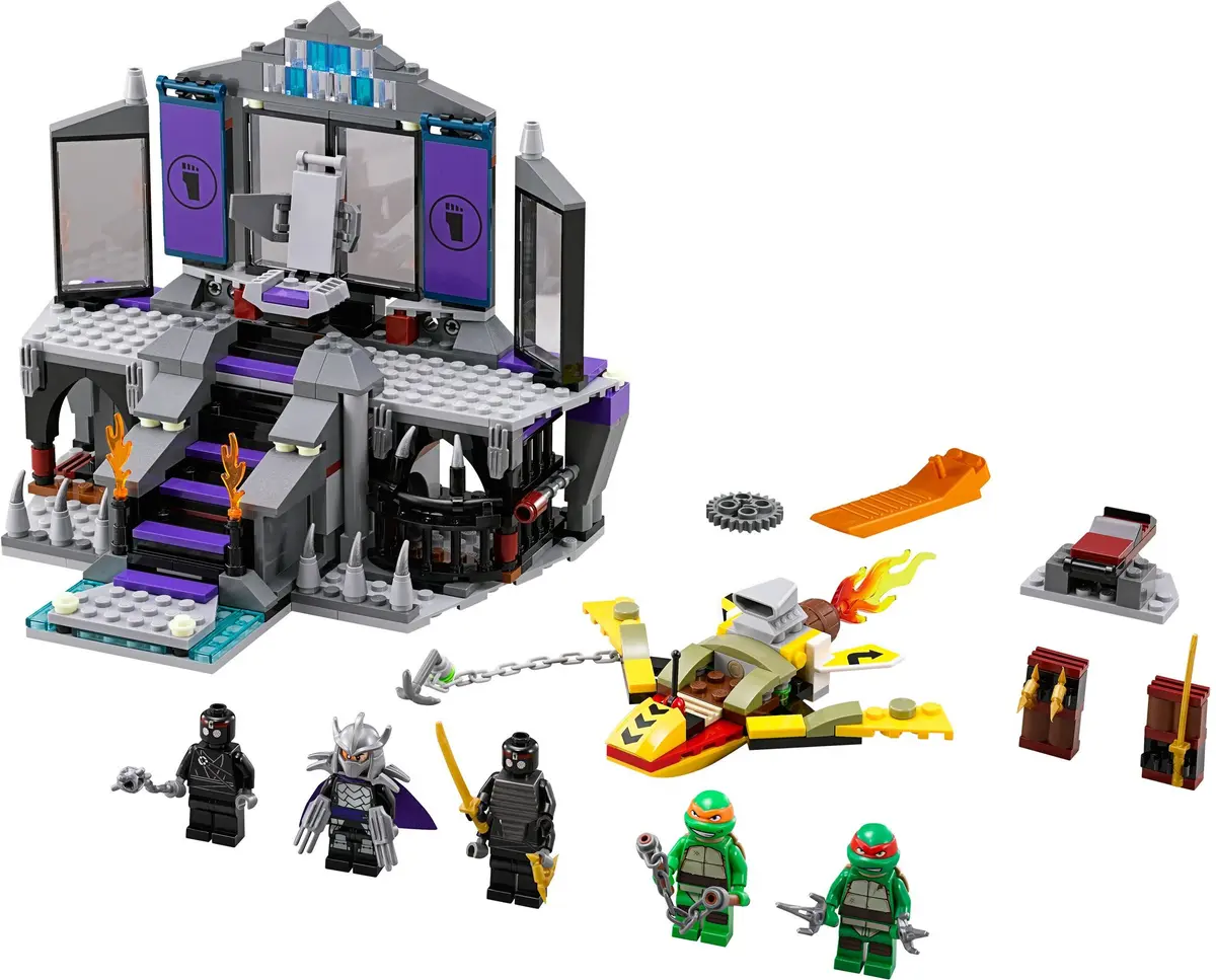 LEGO Teenage Mutant Ninja Turtles 79122 Shredder's Lair Rescue set
