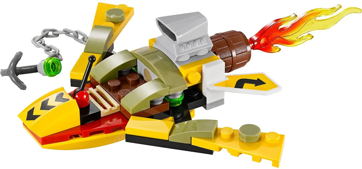 LEGO Teenage Mutant Ninja Turtles 79122 Shredder's Lair Rescue set, image 7