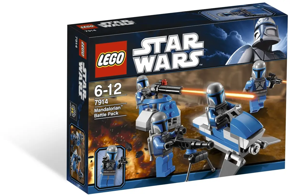 LEGO Star Wars 7914 Mandalorian Battle Pack set, image 9