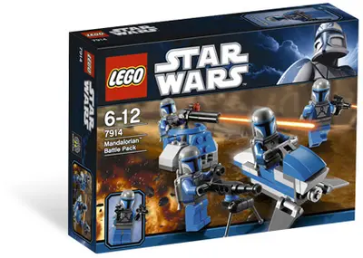 LEGO Star Wars 7914 Mandalorian Battle Pack set, image 4