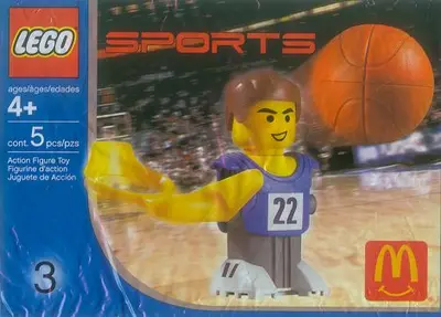LEGO Sports 7917 Basketball Player, Blue set