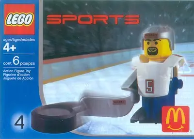 LEGO Sports 7919 Hockey Player, White set
