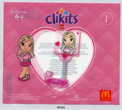 LEGO Clikits 7925 CLIKITS Fashion Design Kit A set