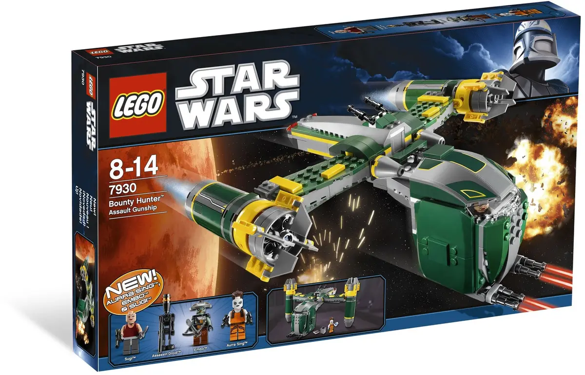 LEGO Star Wars 7930 Bounty Hunter Assault Gunship set, image 10