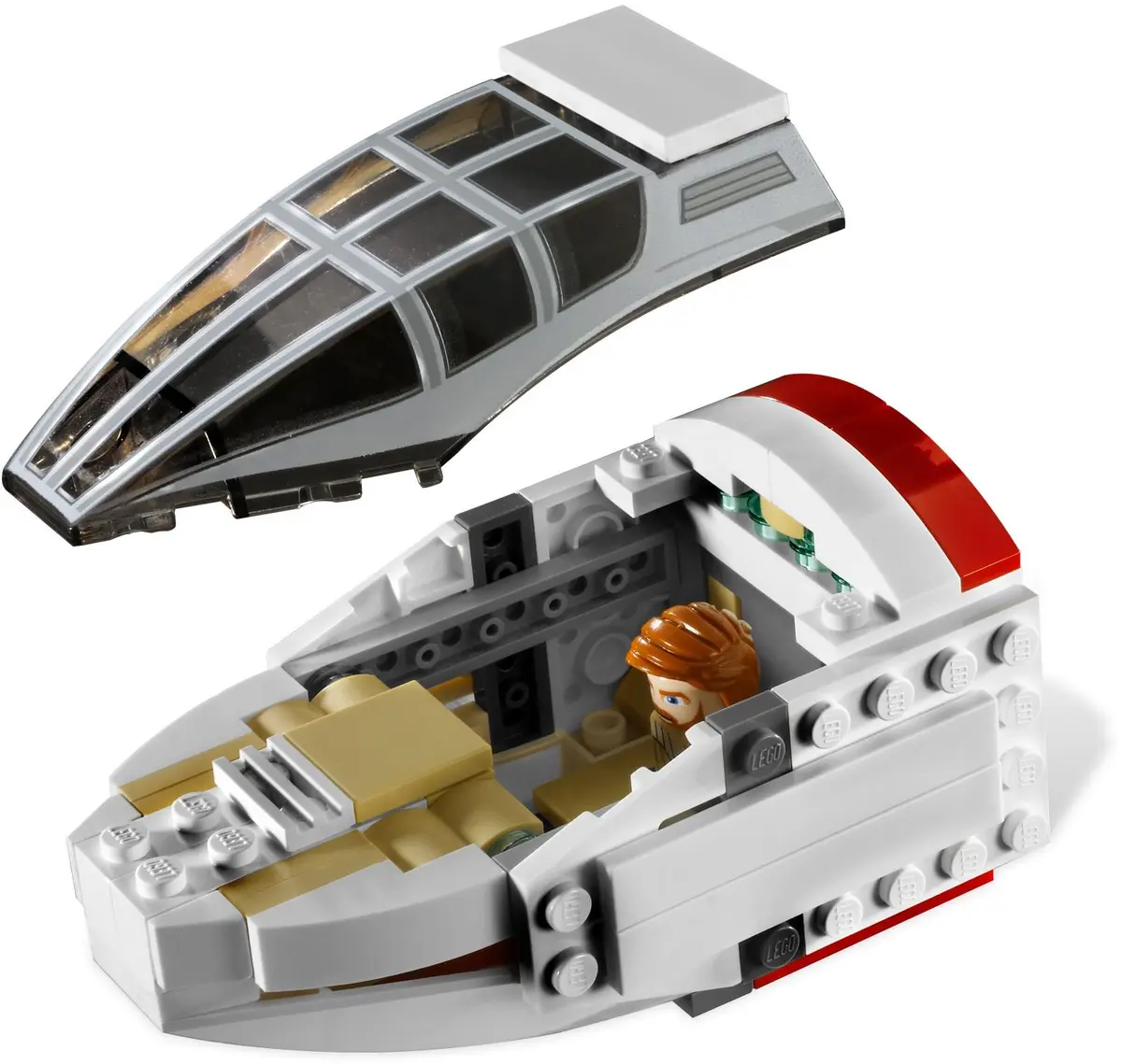 LEGO Star Wars 7931 T-6 Jedi Shuttle set, image 11