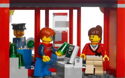 LEGO City 7937 Train Station set, image 6