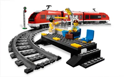 LEGO City 7938 Passenger Train set, image 6
