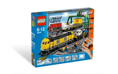 LEGO City 7939 Cargo Train set, image 4
