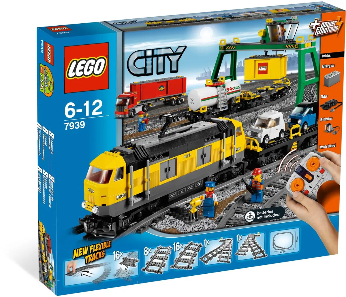 LEGO City 7939 Cargo Train set, image 10