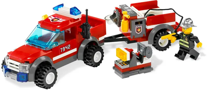 LEGO City 7942 Off-Road Fire Rescue set